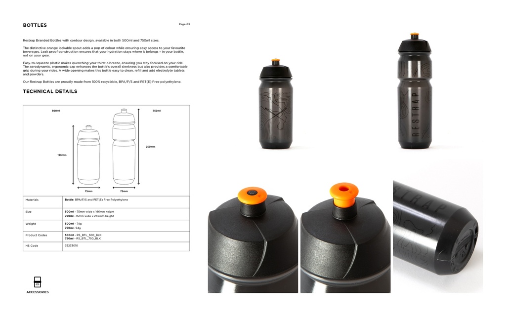 Restrap Contour Bottle