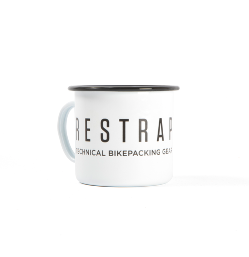 [RS_MUG_TECH_WHT] Technical Bikepacking Gear - 20oz Enamel Mug